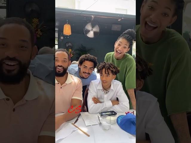 Will Smith Reunites With His Children Willow, Jaden, and Trey