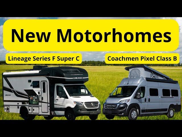 NEW MOTORHOME TOURS!!! Luxury new Super C & Entry-Level Class B