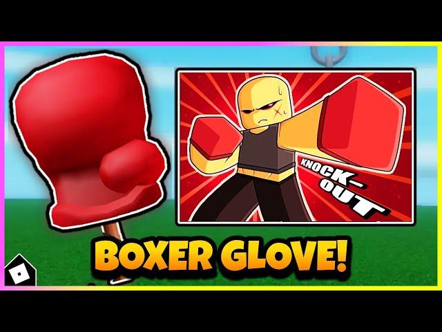 How to get BOXER GLOVE + SHOWCASE in SLAP BATTLES! [ROBLOX]