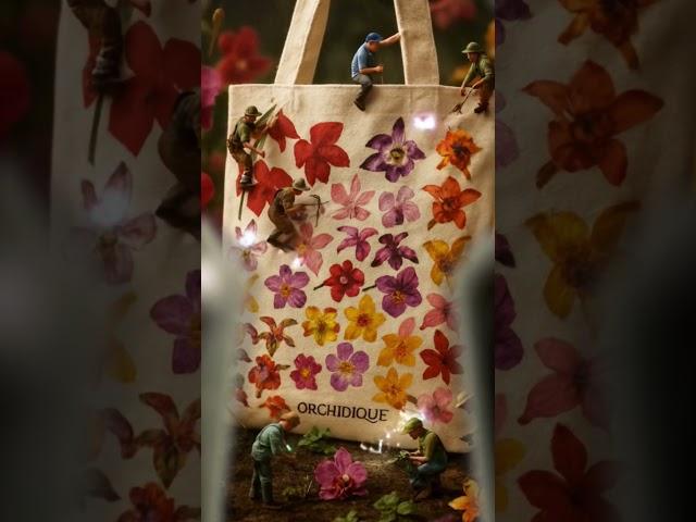 Summer Orchid Tote  #orchids #orchidcollection #summer