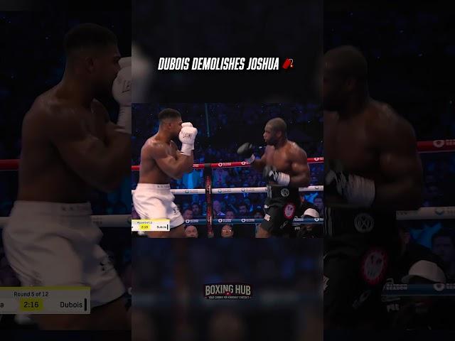 Daniel Dubois DEMOLISHES Anthony Joshua with BRUTAL KO at Wembley!   #knockout #highlights