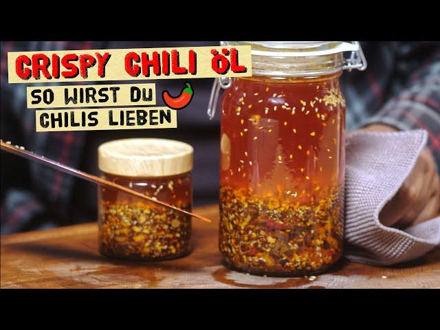 Dieses Rezept wirst du immer wieder nachkochen! Crispy Chili Öl einfach selber machen.