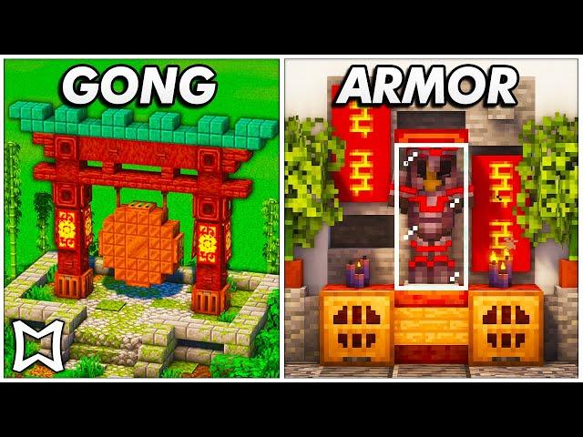 ► 20+ Chinese/Asian Build Hacks | Minecraft Build Ideas ️