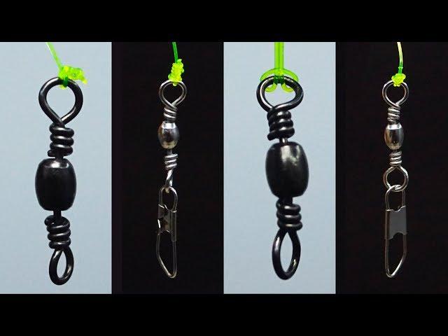 Fishing Knot/How To Tie A Swivel(4 Swivel Knots)