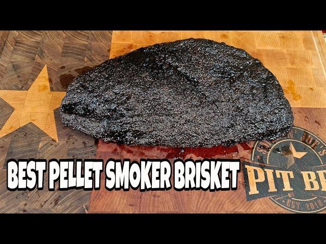 Best Pellet Smoker Brisket Ever - Lone Star Grillz - Smokin' Joe's Pit BBQ