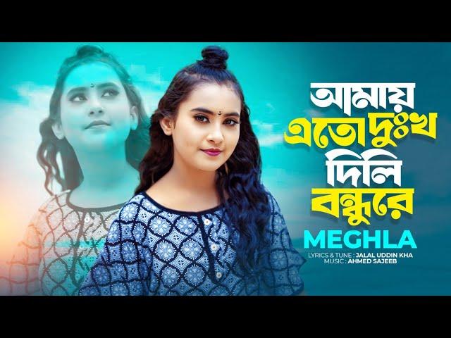 আমায় এতো দুঃখ দিলি বন্ধুরে | Amay Eto Dukkho Dili Bondhu Re | Meghla | Best Bangla Folk Songs New