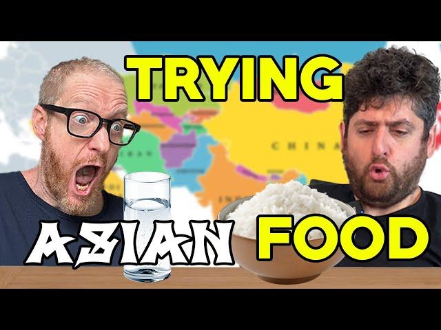 Trying ASIAN Food!