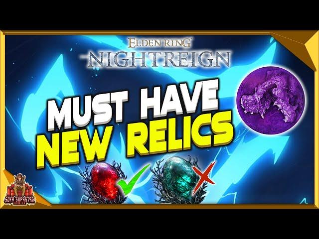Elden Ring Nightreign Insanely Powerful New Relics - Best God Roll Relics To Buy