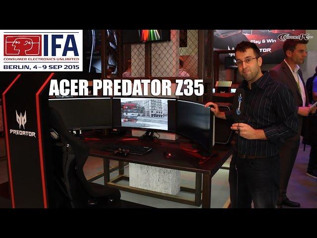 IFA 2015: Acer Predator Z35 Curved Gaming Monitor (English) | Allround-PC.com