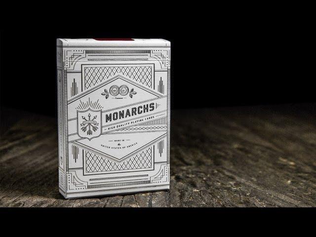 Silver Monarch Playing Cards - theory11