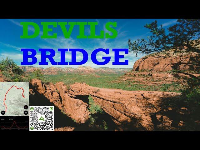 DEVILS BRIDGE TRAIL (FULL HIKE 4K) - SEDONA ARIZONA USA