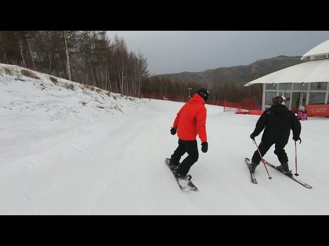 崇礼 万龙滑雪场 初级道 长龙道 5.5KM chongli wanlong