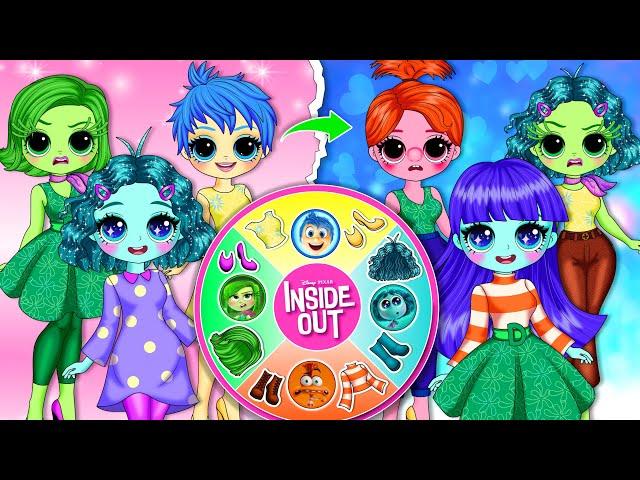 Inside Out 2 Swap Clothes with Joy, Disgust, Anxiety, Envy in Real Life