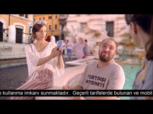 Oyuncumuz Dilin Döğer'in - Türk Telekom - Tarifen Yurt Dışında - Reklam Filmi