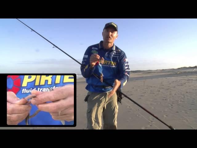 Fishing for Jewfish on the beach - Reel Action TV