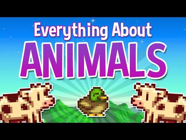 All You Need to Know about Animals - Stardew Valley