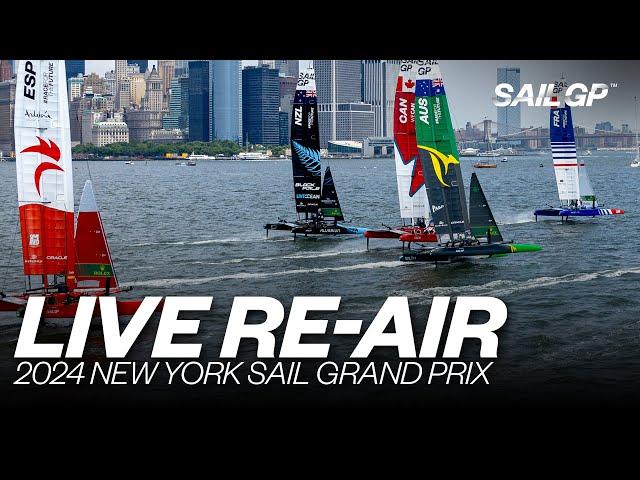 2024 Mubadala New York Sail Grand Prix | Day 1 & 2 | RE-AIR | SailGP