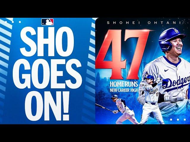 NEW CAREER HIGH! Shohei Ohtani hits his 47th homer of the season! | 大谷翔平ハイライト