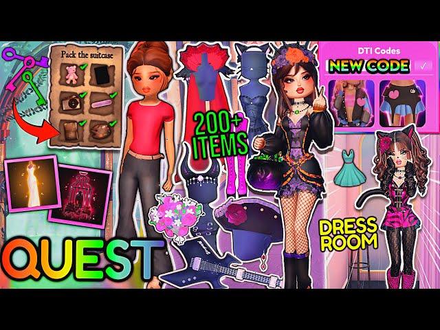 BIG HALLOWEEN UPDATE! *CODES*, 200+ ITEMS, QUEST GUIDE + PRIZES & SECRETS! | Dress To Impress