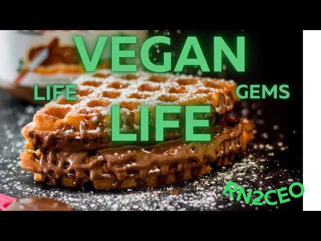 Vegan Chocolate Chip Waffles