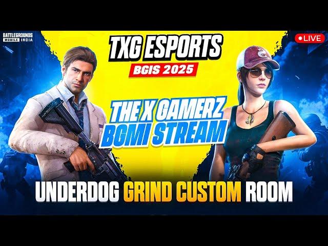 TXG ESPORT LIVE CUSTOM TOURNAMENT | DAY 1 STREAM