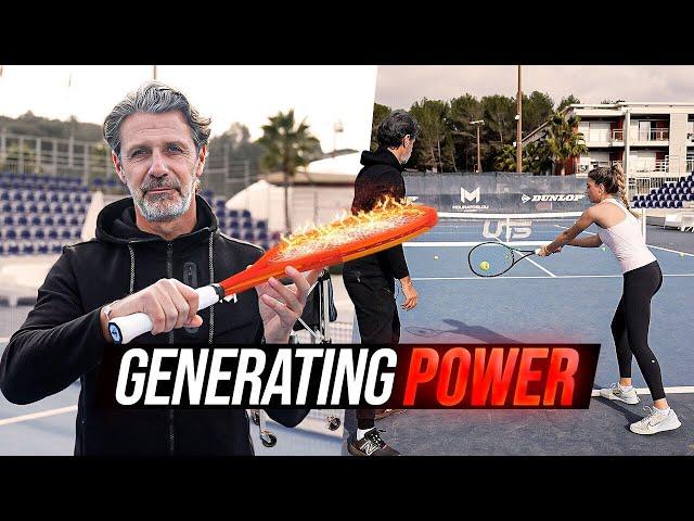 4 secrets to develop your power | TENNIS MASTERCLASS