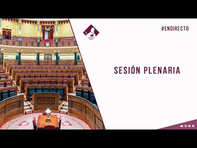 Sesión Plenaria (15/04/2021)