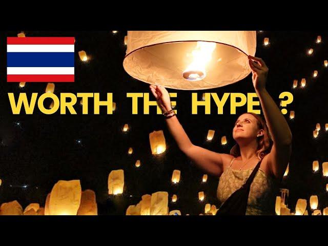 Thailand's LANTERN FESTIVALS in Chiang Mai | Yi Peng & Loy Krathong (watch before you go in 2024)