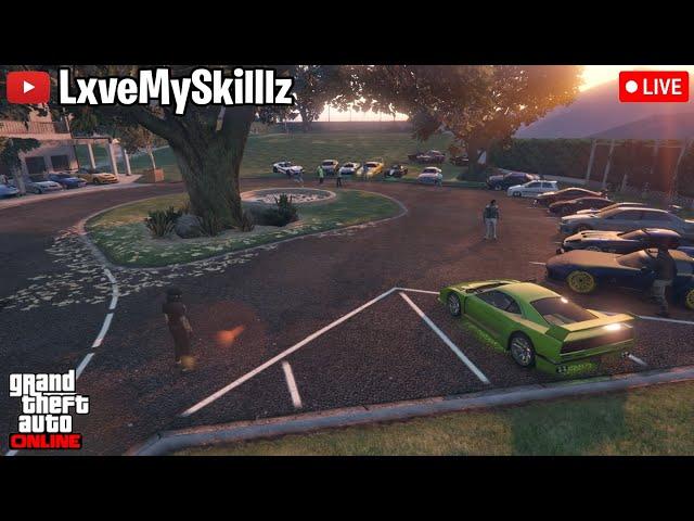 GTA 5 ONLINE LIVE CAR MEET| CAR SHOW| DRAGS | CRUISE Ps4