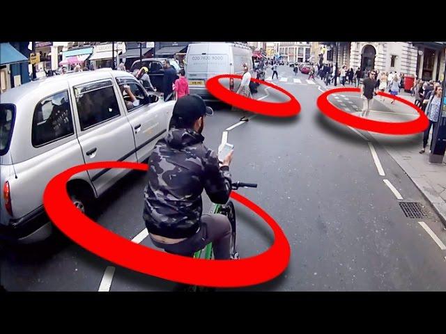 Top 10 Most Annoying Cyclists - London Cyclists Compilation