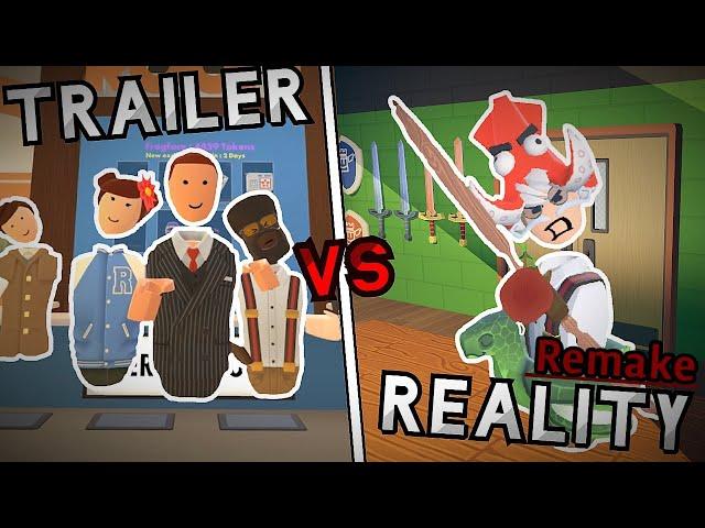 Rec Room TRAILER VS REALITY Remake| Rec Room Skit