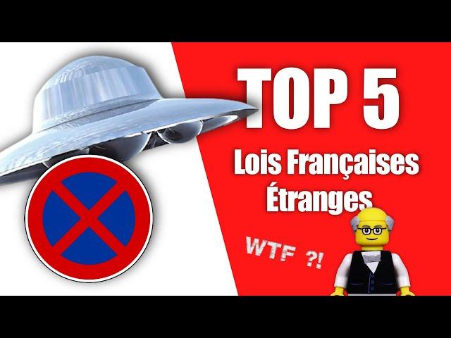 Top 5 des lois Françaises les PLUS étranges