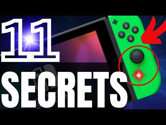 11 AMAZING Nintendo Switch secrets, Tips & Settings! 