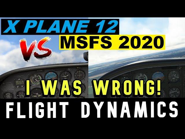 X-PLANE 12 vs MSFS FLIGHT MODEL: I'M SHOCKED!