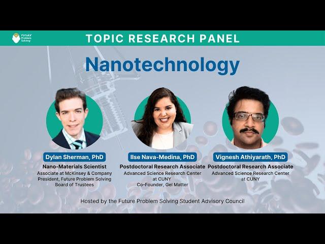 Topic Research Panel | Nanotechnology | 2025