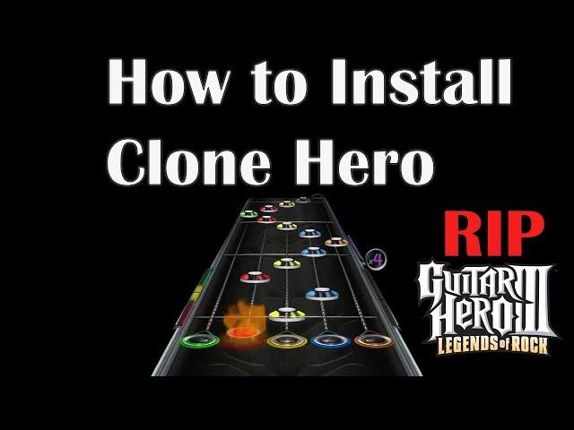 How to install Clone Hero + Add Songs 2020