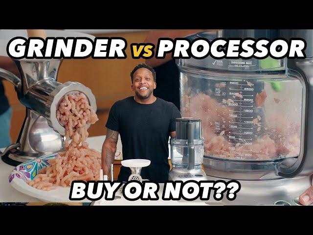 Meat Grinder vs Processor Review - Should You Buy?