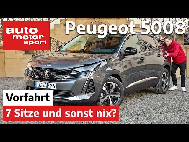 Peugeot 5008 (Facelift 2020): Was kann der 7-Sitzer? - Fahrbericht/Review | auto motor und sport