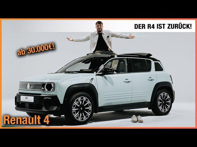 Renault 4 im Test (2025) Weltpremiere: Der R4 ist zurück! Review | Innenraum | Iconic | E-Tech Preis