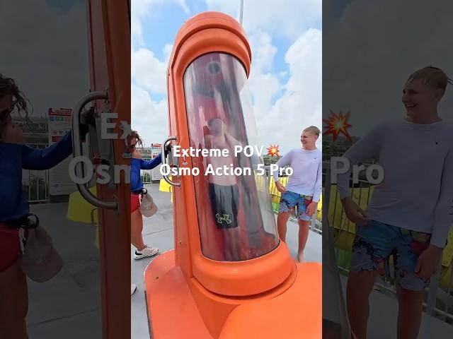 Extreme POV Ride: Brain Drain Trapdoor Slide! 