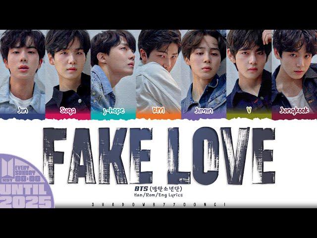 BTS (방탄소년단) 'Fake Love' Lyrics [Color Coded Han_Rom_Eng] | UNTIL 2025 #38