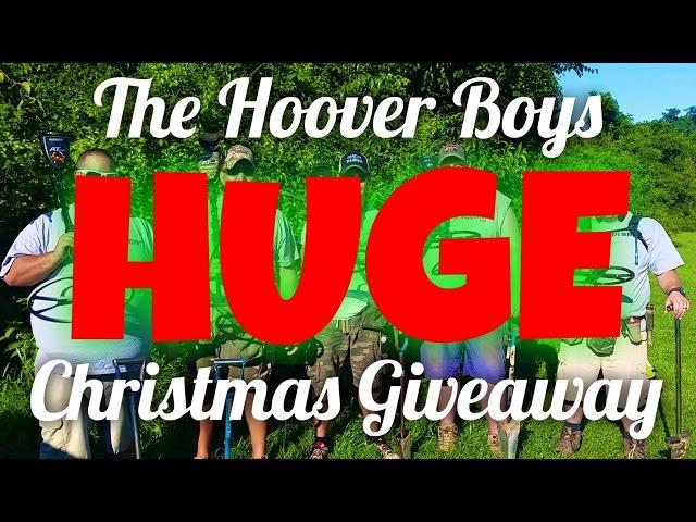 The Hoover Boys HUGE Christmas Giveaway