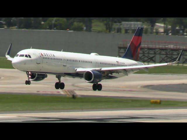 Five Perfect 4K Delta Landings at World's Busiest Airport - Hartsfield Jackson Atlanta International