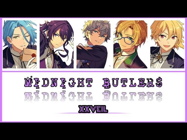 【ES - XXVEIL】MIDNIGHT BUTLERS (COLOR CODED LYRICS - KAN/ROM/SUB INDO)