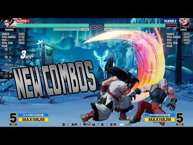 KOF XV: HAOHMARU - New Combos Patch 1.62 !