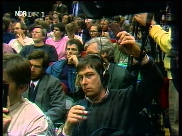 Pressekonferenz DDR-Reiseregelung [09.11.1989]