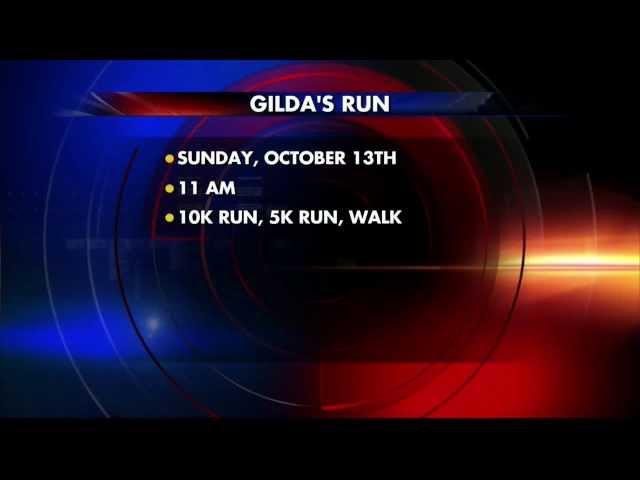 Gilda's Run Cancer Benefit AM Interview 10-12-13