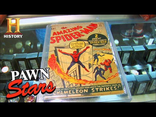 Pawn Stars: AMAZING RARE First Edition of Amazing Spider-Man (Season 5) | History