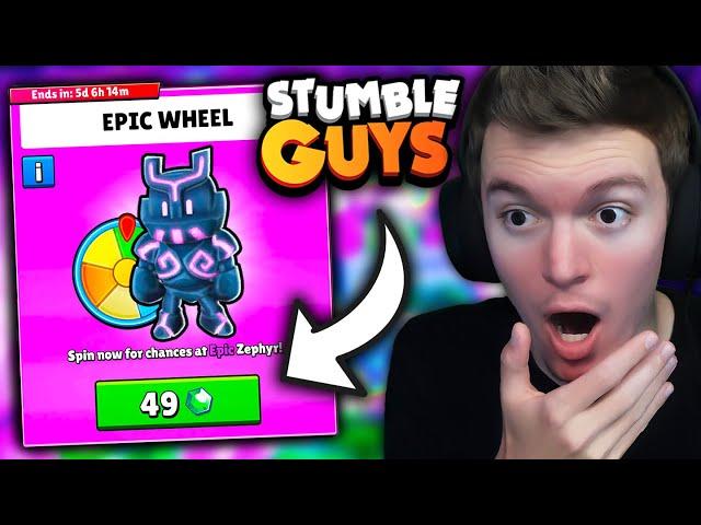 SPINNING THE *CHEAPEST* WHEEL EVER IN STUMBLE GUYS!