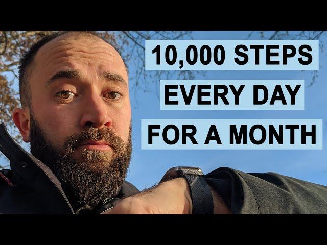 We Tried Getting 10,000 Steps Every Day for a Month, Here's What Happened